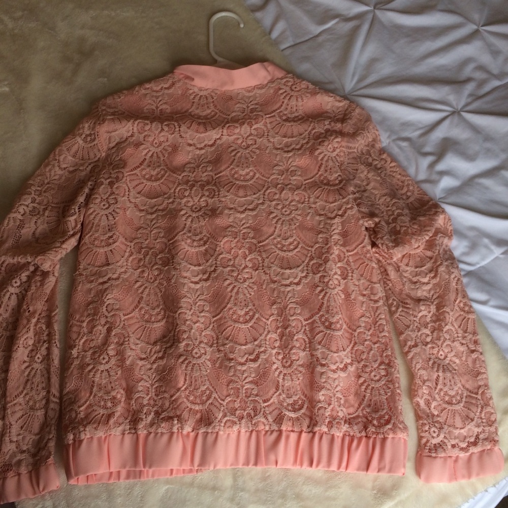 NY collection PM Pink Jacket EUC